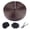 Brown, variant on AUR Chain Link Fence Tape,250ft×1.85in, Fence Privacy Strip,One Hole Punch&200 Fasteners,Suitable for Terraces, Patio, Gates, Swimming Pool (Brown)