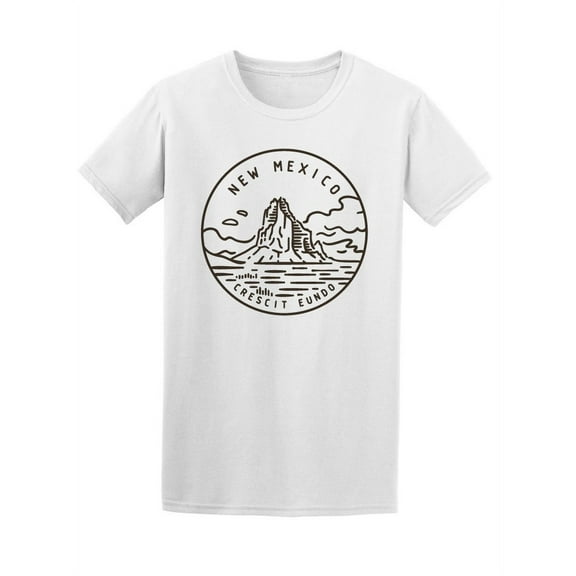 New Mexico Logo T-Shirt Men -Image by Shutterstock, Male 4X-Large