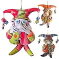 thumbnail image 6 of Tree pendant Colorful Jester Bell Ornaments Mini Clown Model Clown Wind Chime Resin Hand-Painted Clown Bell Decoration, 6 of 6