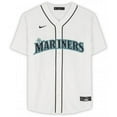 thumbnail image 2 of Cal Raleigh Seattle Mariners Autographed White Replica Jersey - Fanatics Authentic Certified, 2 of 4