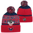 thumbnail image 3 of Childrens Washington Capitals Puck Pattern Cuffed Knit Hat - Size Boys, 3 of 4