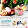 thumbnail image 3 of LEEYNEERColorful Flower Snow Cone Cups  50pcs Reusable Cups, 3 of 6
