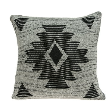 Parkland Collection Shosa Southwest Grey Throw Pillow