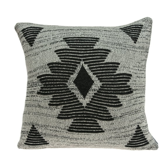 Parkland Collection Shosa Southwest Gray Throw Pillow