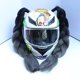 thumbnail image 5 of 2 piezas de accesorios para el cabello del casco con rampa de gradiente, trenzas para el casco, cola de caballo con ventosa para decoración del casco de la motocicleta y la bicicleta, 5 of 5