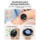 thumbnail image 3 of Reloj inteligente Hwagol para mujer Android/iPhone con Bluetooth Call, 3 of 7