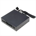 thumbnail image 1 of Lector de Tarjetas Integrado para Carcasa de PC, Concentrador USB, Adaptador de Grabadora de Tarjetas de Memoria TFlash para Disco Duro HDD de 3,5 Pulgadas., 1 of 5