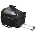 thumbnail image 2 of MOJO Black New York Mets 22" 2-Wheeled Duffel Bag, 2 of 6