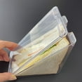 thumbnail image 1 of PRETXORVE Triangles Sandwich ContainerTriangle Sandwich ContainerWashable Sandwich Container, 1 of 6