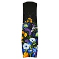 thumbnail image 5 of Ichuanyi liquidación de verano para mujeres ocio suelto en v pable de bolsillo de bolsillo largo estampado de flores vestidos sin mangas ICHUANYI WER2023081604622, 5 of 5