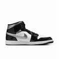 thumbnail image 3 of Men’s Size 9 N I-K-E A i r-Jor-dan 1 SE Mid Black White Metallic Silver HV0789-010, 3 of 6
