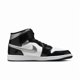 thumbnail image 3 of Men’s Size 9 N I-K-E A i r-Jor-dan 1 SE Mid Black White Metallic Silver HV0789-010, 3 of 6