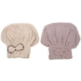 thumbnail image 1 of Shisuyan Moisture Absorption Hat Purple Cartoon Appearance 2Pcs 11X10X1In, 1 of 8