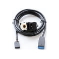 thumbnail image 5 of Fauful Car Original AUX IN USB Socket Part Harness Cable Adapter for BMW E46 3-SERIES, 5 of 5