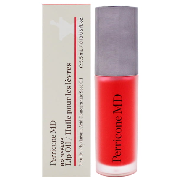 Aceite labial No Makeup - 5 Frambuesa de Perricone MD para mujeres - 0.15 oz