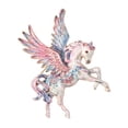 thumbnail image 5 of SmartBy Brooch Horse-Themed Zine Alloy Brooch with Inlaid Crystals Enamel Faux Pearls Fairy Tale Badge Artistic Accessories, 5 of 7