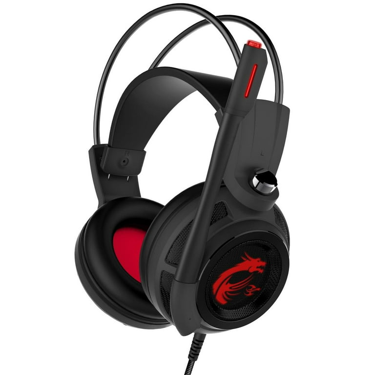 【レア】MSI ゲーミングヘッドセット DS502 GAMING HEADSET MSI DS502 Omnidirectional Gaming Headset - Walmart.com