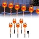 thumbnail image 5 of Santa Claus Estaca Solar LED Copo Nieve Navidad Creativo S Rojo, 5 of 9