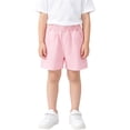 thumbnail image 3 of Liyamei Girls Knee Length Shorts with Soft Fabric for Summer Play Size 0-10,Pink, 3 of 5
