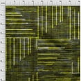 thumbnail image 4 of oneOone Georgette Viscose Olive Green Fabric Stripes Diy Clothing Quilting Fabric Print Fabric By Yard 42 Inch Wide, 4 of 4