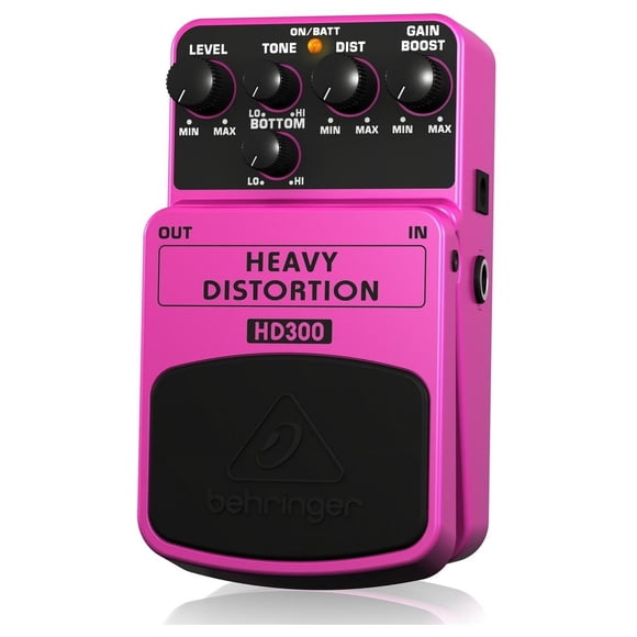Pedal de Distorsión Behringer HD 300 Heavy Distortion CHHD300