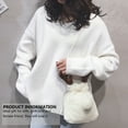 thumbnail image 2 of MLINS  Cross-body Bag Storage Pouch Shoulder Versatile Brown Travel Woman White, 2 of 8