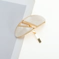 thumbnail image 5 of Unique Bargains 1 Pc Ponytail Buckle Hair Clip Hollow Out Hair Ponytail Cuff for Women Beige, 5 of 5