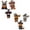 All, variant on 3Pc Farmhouse Halloween Ornament,Halloween Highland Cow Figurine Tabletop Decor,Black Cat Witch'S Hat Broom Pumpkin,Highland Cow Table Block,Highland Cattle Highland Cow Gnomes Resin Figurine Statue