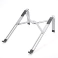 thumbnail image 3 of FlyFlise Laptop Stand Three Levels Adjustable Laptop Riser Universal Aluminum Alloy Portable Ventilated Cooling, 3 of 8