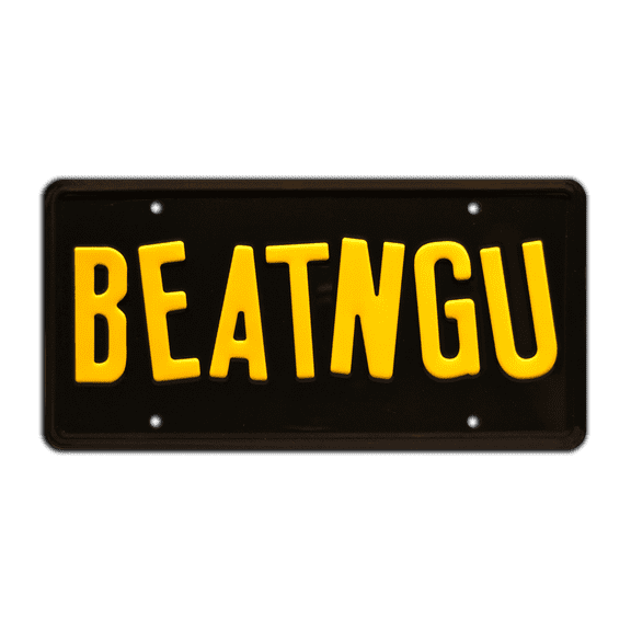Jeepers Creepers | 1941 Chevy COE Creeper Truck | BEATNGU | Metal Stamped Replica Prop License Plate