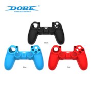 DOBE 2-in-1 Silicone Cover for PS4 DualShock Controller, Anti-Sweat Anti-Slip Gamepad Skin, Soft Protective Gaming Accessory
