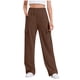 thumbnail image 2 of Pantalones largos para niñas y niños, de color liso, de pana, con cintura elástica, holgados, con cordón y bolsillos, informales, de poliéster., 2 of 7