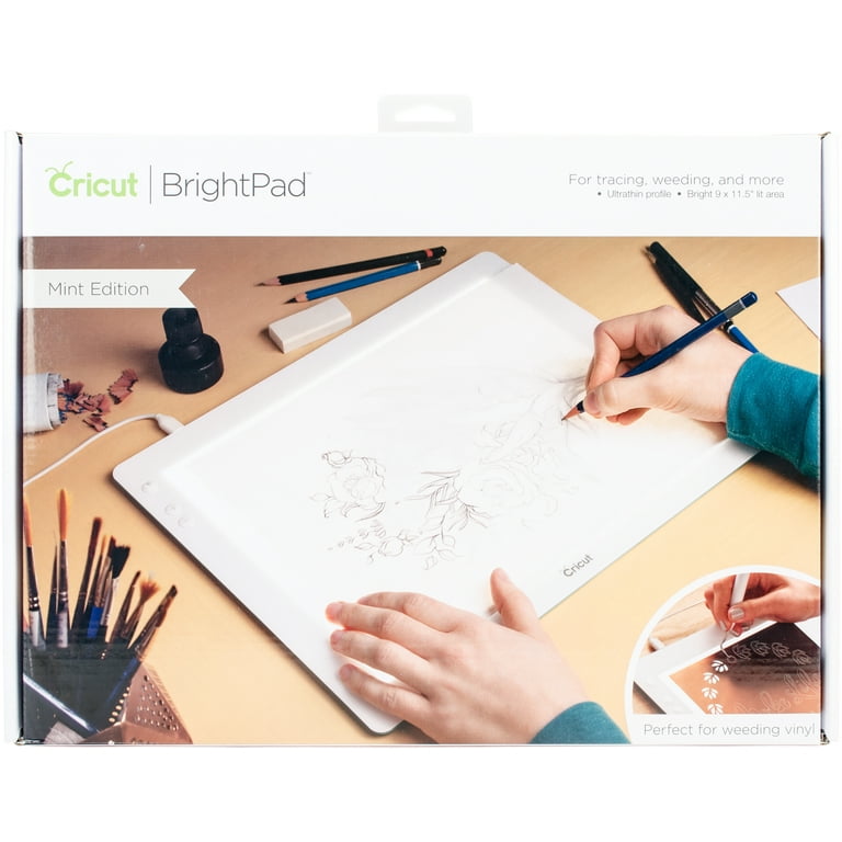 Cricut Bright Pad Mint Edition Tracing Adjustable LED Light 9x11.5 NEW