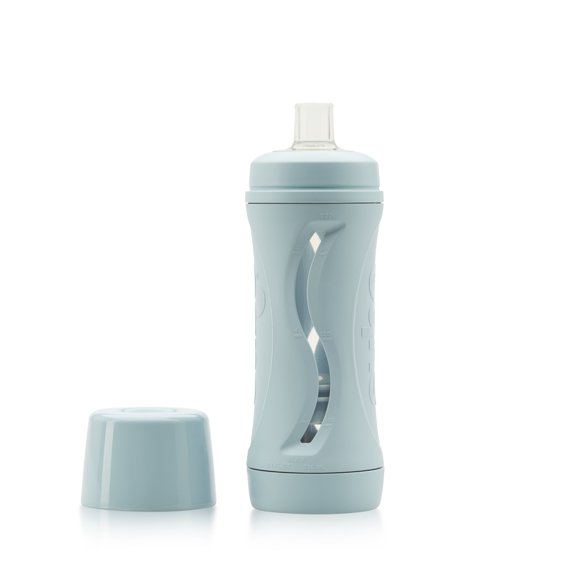 Subo Baby Food Bottle | No Mess Baby Toddler Self Feeder | Squeeze Free Design for Purees, Smoothies, Yogurt, Oatmeal | Reusable Silicone Washable Cup