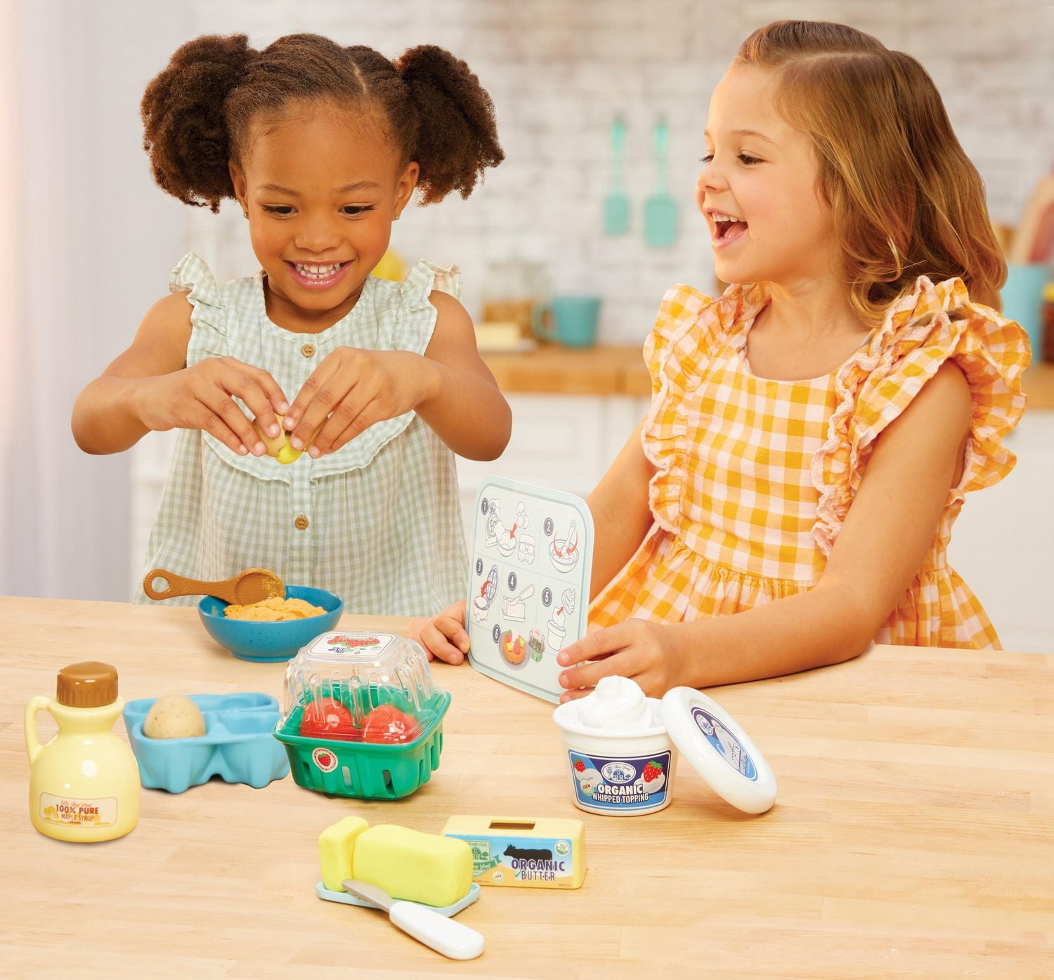 Little Tikes Creative Chefs Waffle Kit, MOLDABLE MAKE-IT! MIX