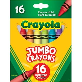 Crayola Large Crayons, 16 Colors/Box, 2 Pack 