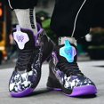 thumbnail image 5 of Bolognifi Men's High Top Basketball Shoes Outdoor Sports Running Tennis Sneakers, 5 of 7