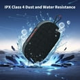 thumbnail image 3 of YZEGDCH Portable Mini Bluetooth Speaker Waterproof Wireless Speaker with Loud Stereo Sound Deep Bass Party Speaker for Home Shower Outdoors Travel, 3 of 6