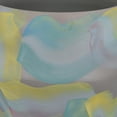 thumbnail image 4 of Accent Flower Vase, Brushstroke Pattern Blue Yellow Ceramic, 10 Inch, 4 of 6