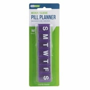 Ezy Dose Weekly Classic Pill Planner Medium Color May Vary