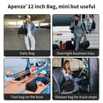 thumbnail image 7 of IFARADAY Small Gym Duffel Bag - Lightweight Polyester Weekender for Overnight Travel, 12 Inch, 7 of 7