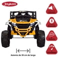 thumbnail image 3 of Montable Eléctrico Speed para Niños JOYKOO Control Remoto Luz Led 12v Amarillo, 3 of 7
