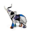 thumbnail image 1 of Elephant Decor Creativity Graffiti Elephant Figurines,Home Decor Art Elephant Statue, 1 of 5
