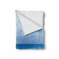 thumbnail image 2 of Shipwreck Soft Flannel Fleece Throw Blanket, Boat Crash by Exotic Tropical Beach in Shore Dream Atlantic Ocean Photo, Cozy Plush for Indoor and Outdoor Use, 50" x 60", Blue Cream, by Ambesonne, 2 of 6
