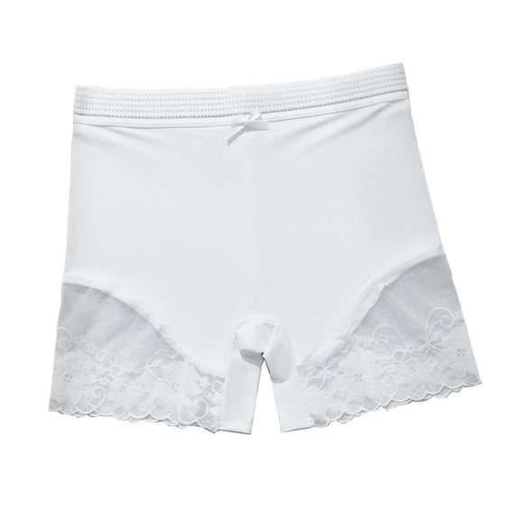 Posijego Women's Lace Boyshorts High Waist Boxer Shorts Seamless Bottom Boy Shorts Underwear Under Dress