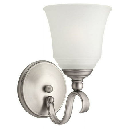 Sea Gull Parkview Bathroom Sconce - 6W in. Antique Brushed Nickel