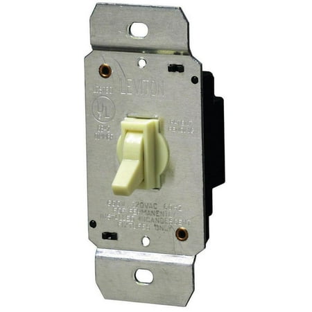 3 Way Dimmer Wiring Leviton Trimatron Decora Electro Mechanical Dimmer Switch, 120 VAC, 600 W, 1 P, 3 Way, Ivory ()