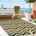 thumbnail image 5 of BNM Chevron Indoor Outdoor Area Rug, 8' x 10', Beige, 5 of 6
