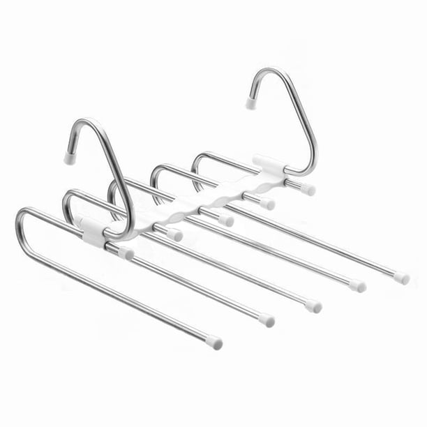 Perchero Plegable para Ropa Retráctil Acero Inoxidable Almacenamiento en El