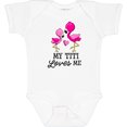 thumbnail image 3 of Inktastic My Titi Loves Me with Two Flamingos Boys or Girls Baby Bodysuit, 3 of 5